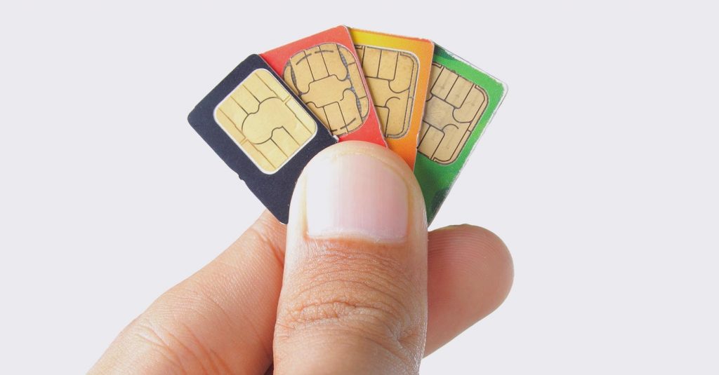 Окисление SIM-карты